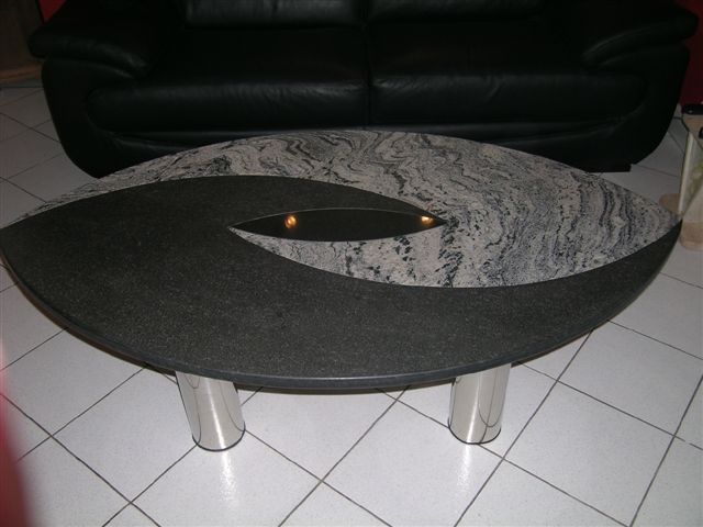 INCRUSTATION DE 3 GRANIT | marbrerie geraudel Tables Vandœuvre-lès-Nancy 1