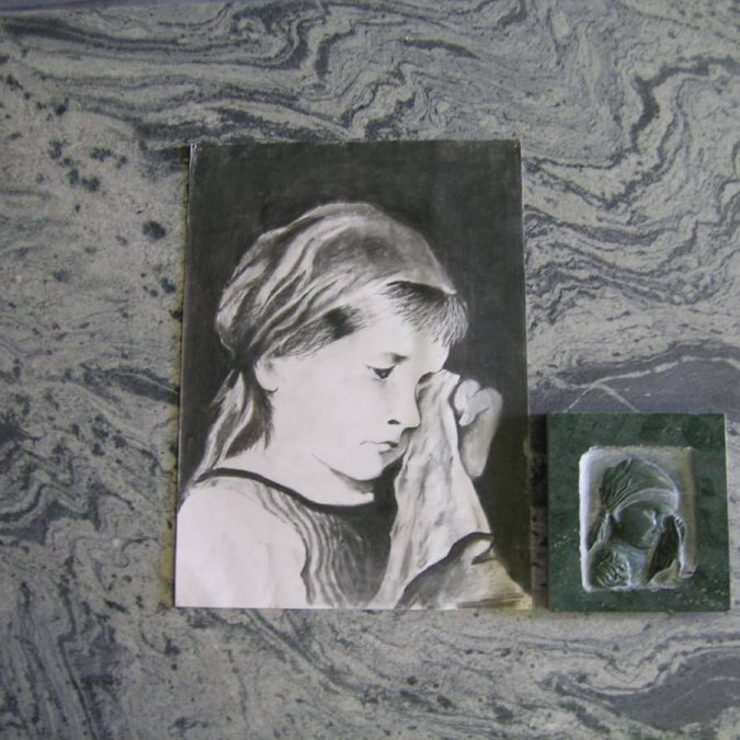 FUSIN ET GRAVURE 675X675 | marbrerie geraudel Création / Décoration Vandœuvre-lès-Nancy 34