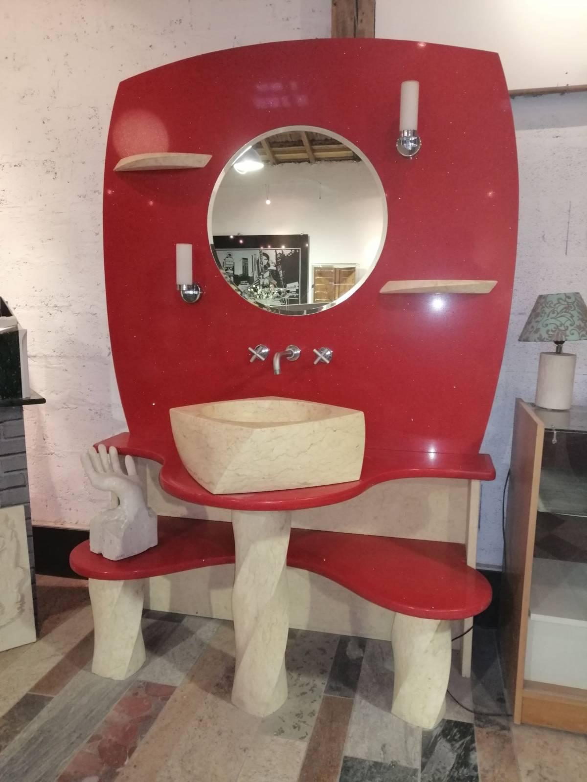 Bâtiment : aménagement de maison en marbre et granit près de Nancy Lunéville