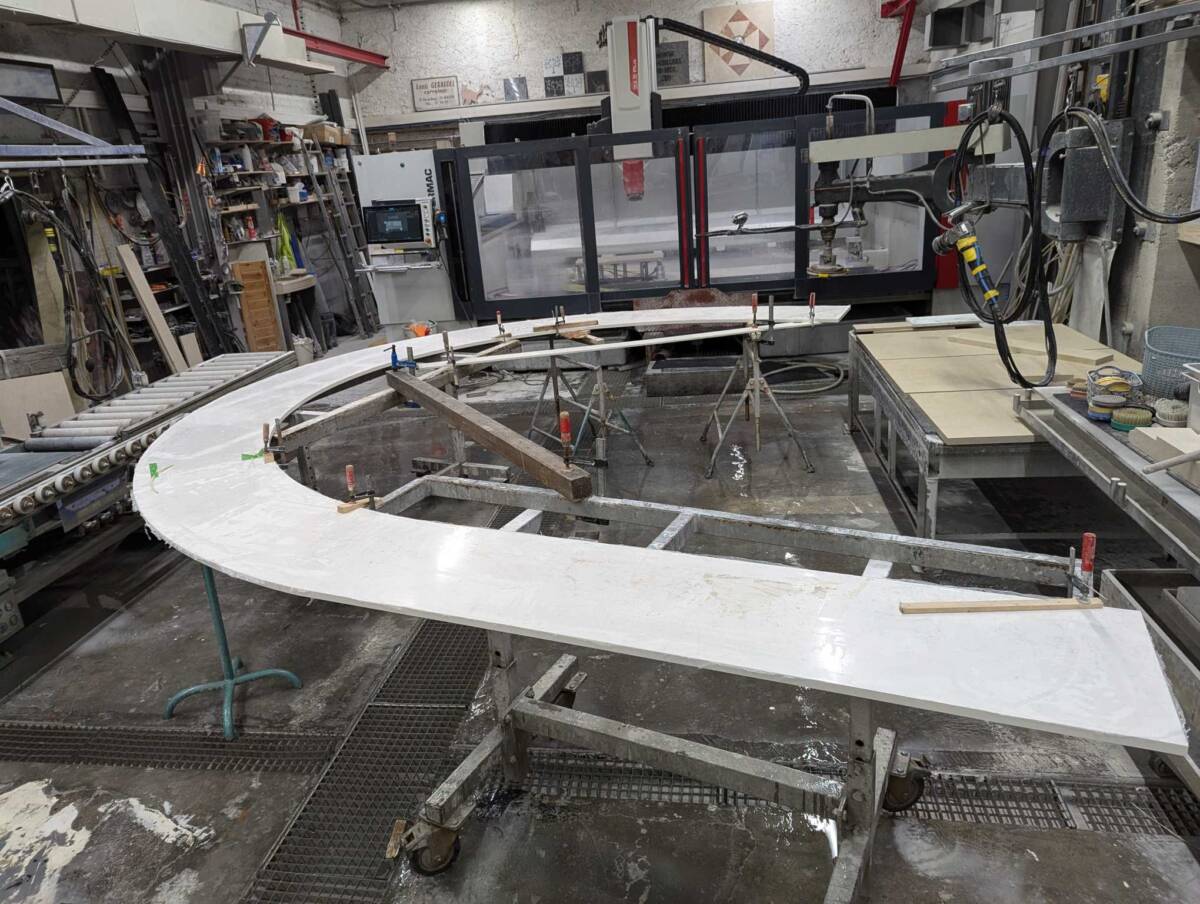 1 REDUIT | marbrerie geraudel Projet sur mesure, étape par étape Saint-Max 50